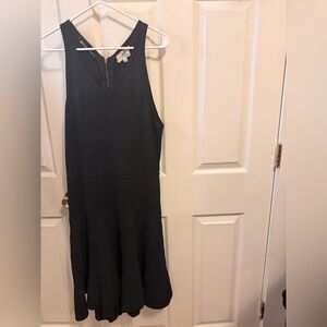 Milly Elegant Black Midi Dress